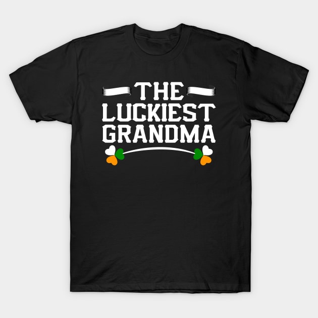 The Luckiest Grandma Tees for the Feast of Saint Patrick-Lá Fhéile Pádraig T-Shirt by GoodyBroCrafts